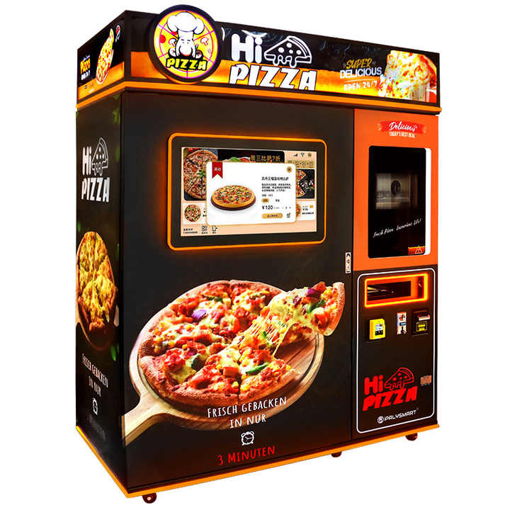 Indoor Hot Food Frozen Commercial Vending Machine Automatic Smart Pizza Vending Machine