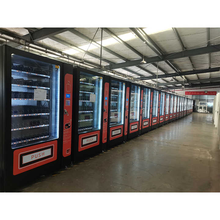 Vending Machine Snacks and Drinks & Combo Vending Machine