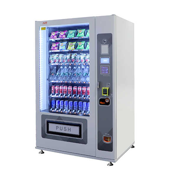 Large Capacity Automatic Combo Snacks Drinks Food Vending Machine